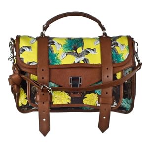 Proenza Schouler PS1 Medium in Floral Canvas 3150 On Pedder